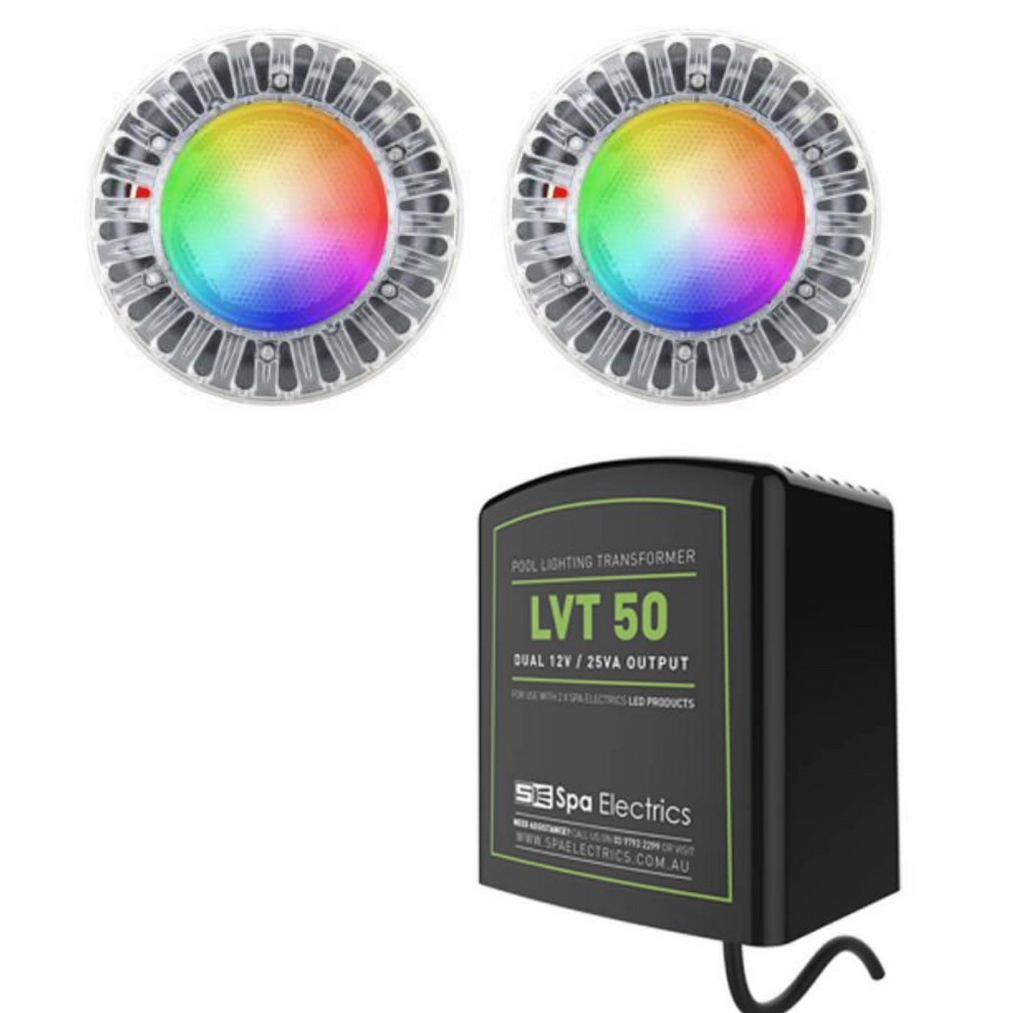 Spa Electrics ATOM EMF SERIES - FIBREGLASS MULTI PLUS CLEAR RIM