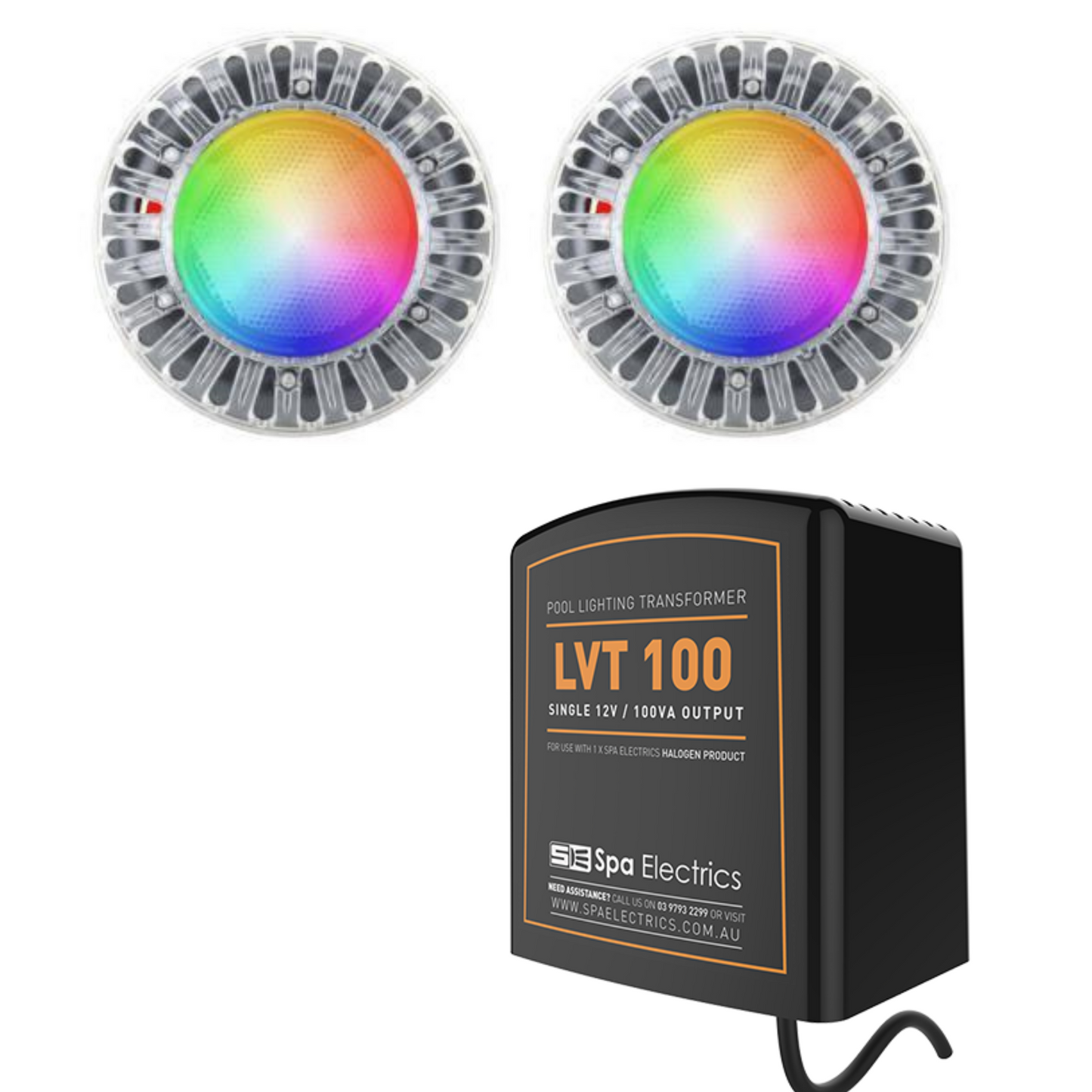 Spa Electrics ATOM EMF SERIES - FIBREGLASS MULTI PLUS CLEAR RIM