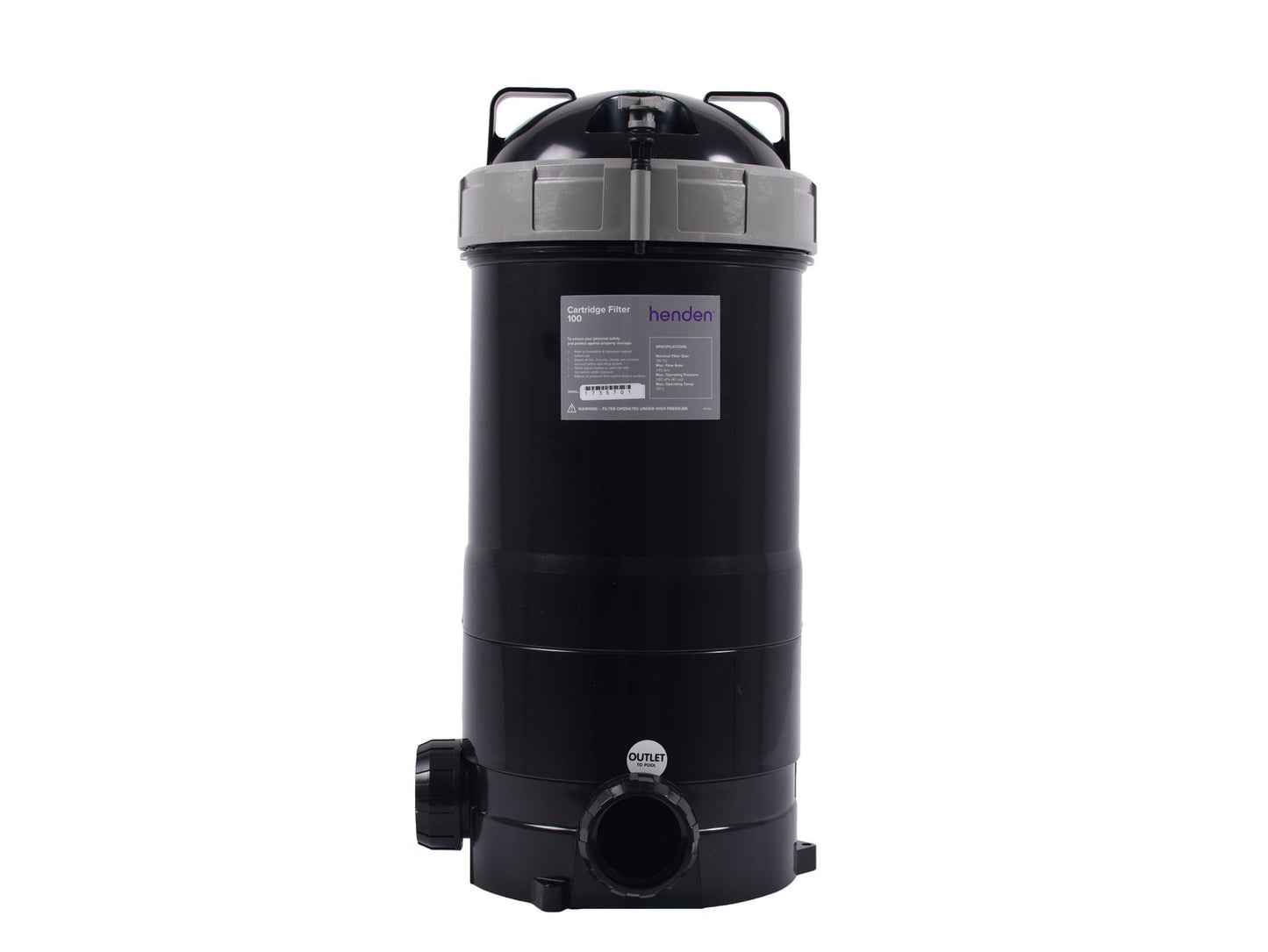 Henden Cartridge Filter 100